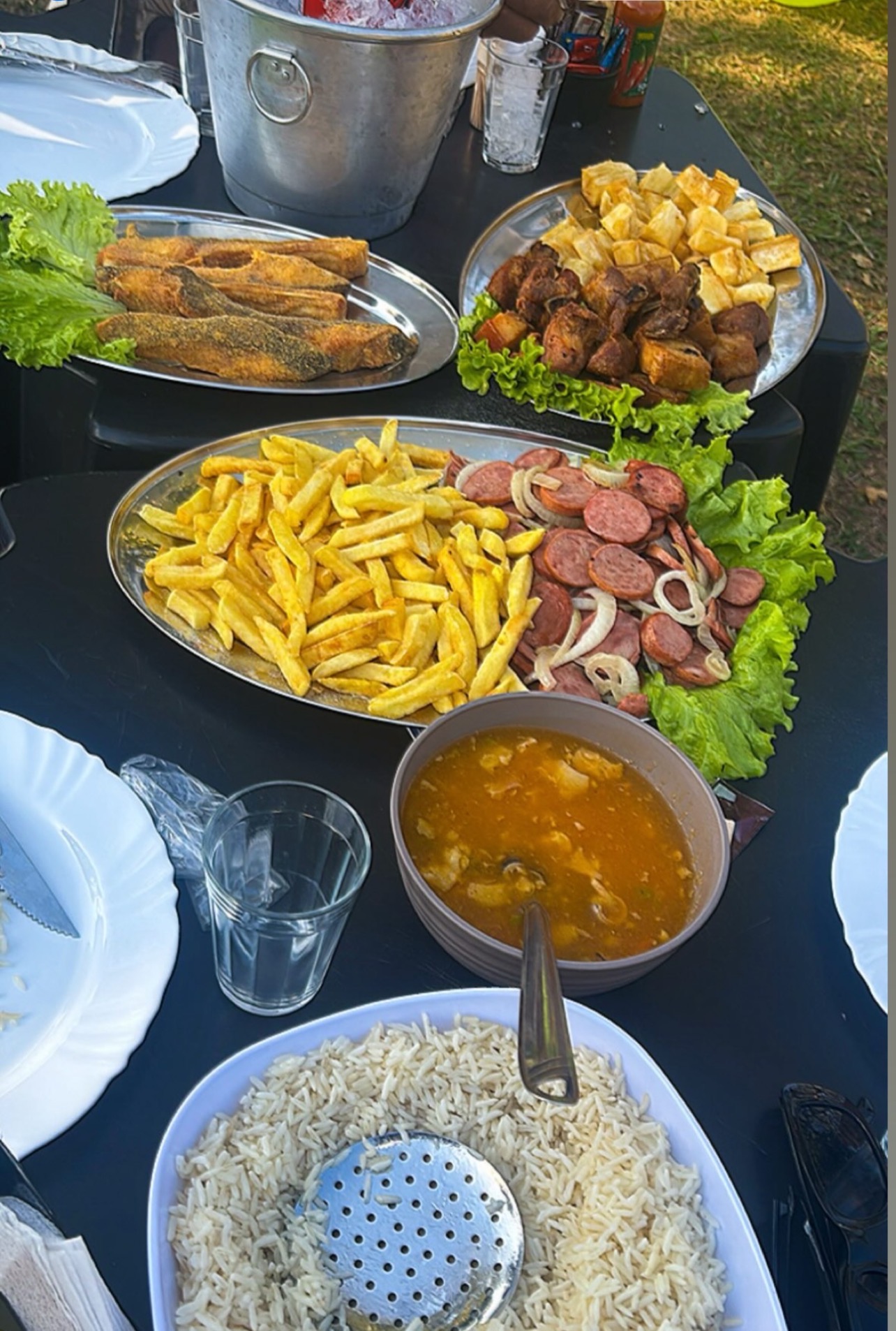 Porções do Balneário